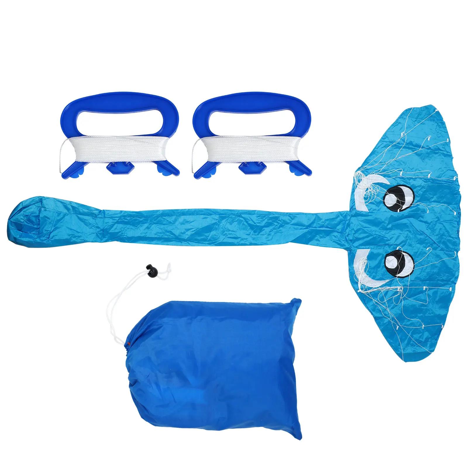 Practical Cartoon Elephant Kite Frameless Design Long Tail Flying Toy Gift