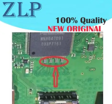 For Playstation 3 PS3 Slim EMI Filter Choke Coil Square Filters Motherboard Fix Part