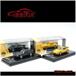 PARA64 1:64 Porsche 911 RUF CTR Black Mercedes-AMG GT 63S blue Limited collection of die-casting alloy car models