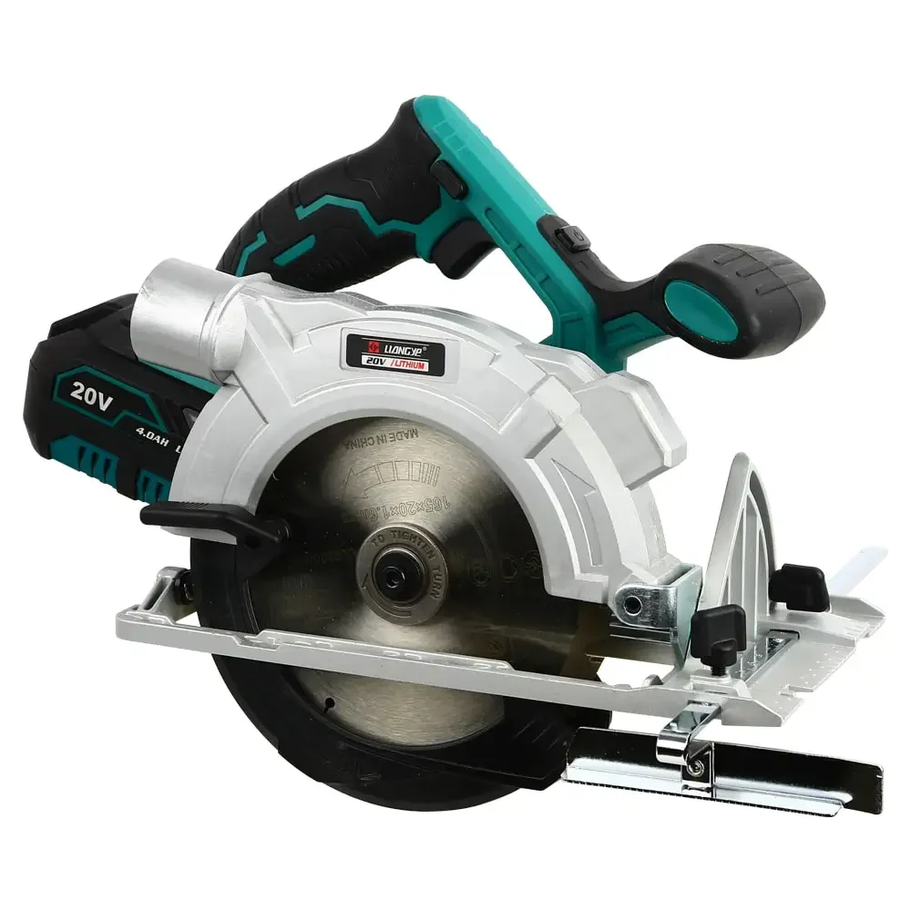 

YYHC-Woodworking Cutting Depth Adjustment 20V Saw Machines battery Power Cordless circular track saw