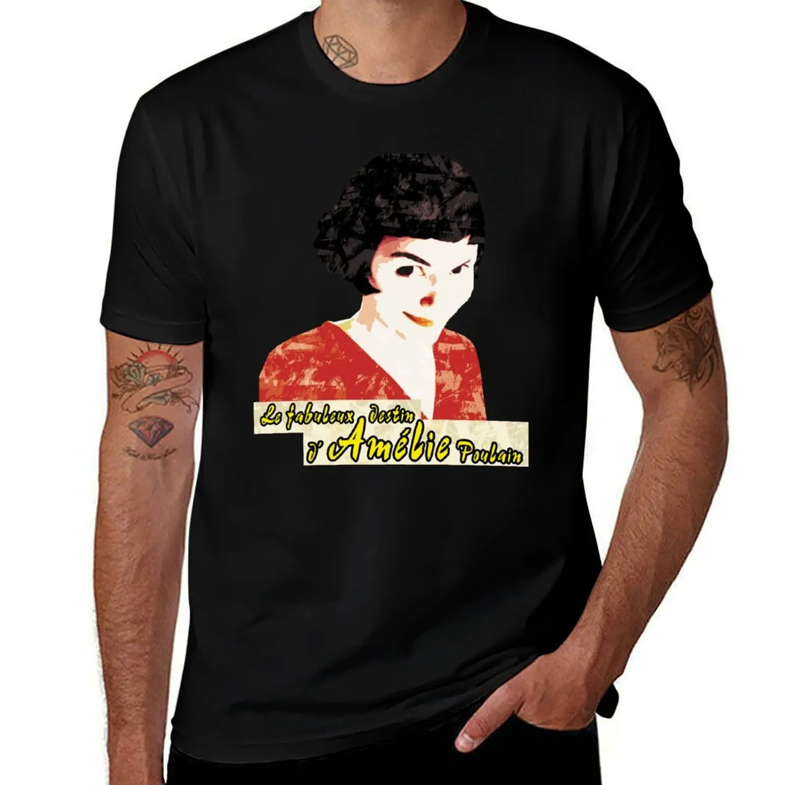 Le fabuleux destin d'Amélie Poulain T-Shirt Basic Short Sleeve for Men T-Shirt