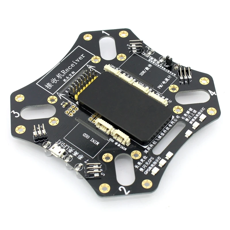 Flight Control Board F450 Quadcopter Integrated 3DR APM 2.6 2.8 Flight Control FC W/Highlight LED Unlock Light for Drone