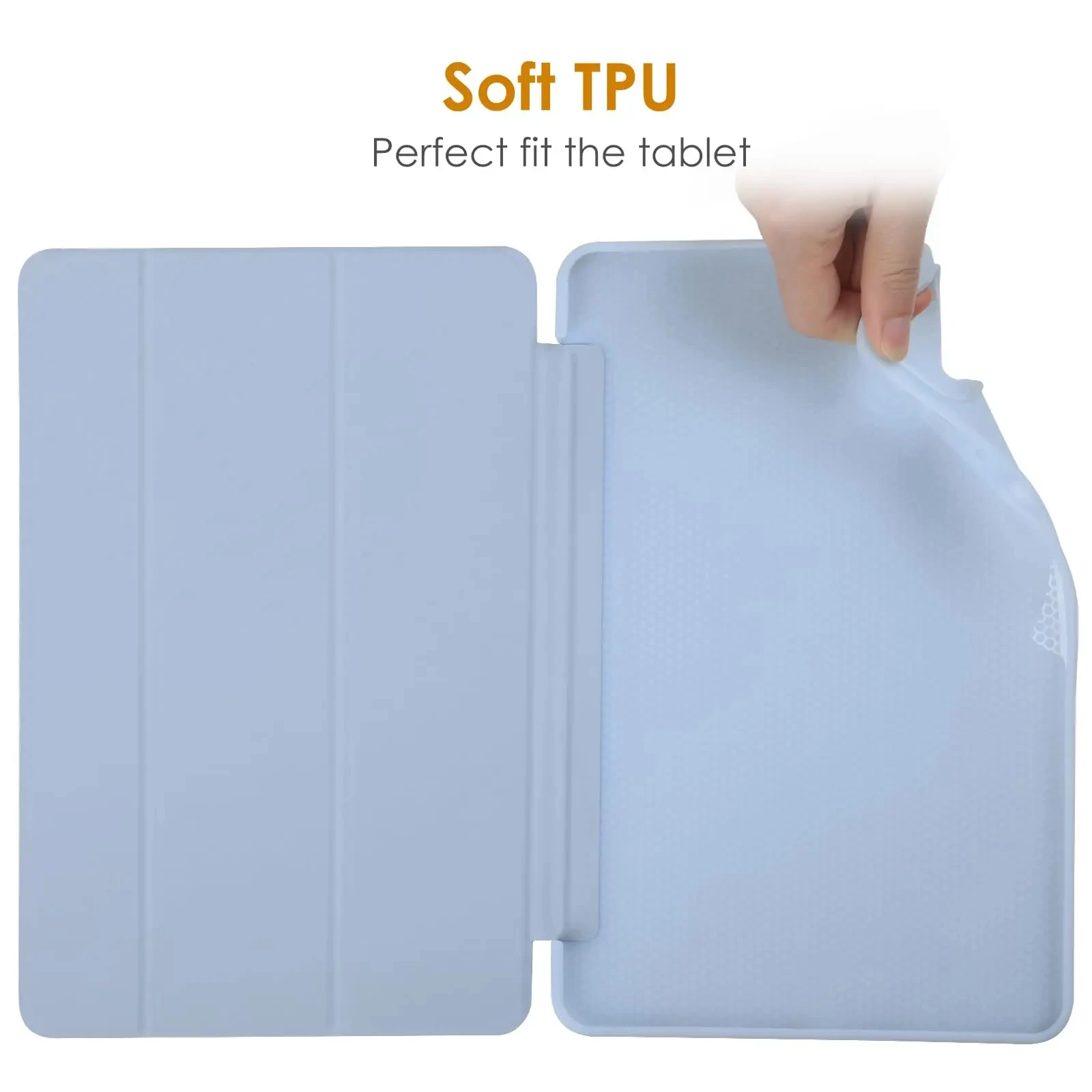 Case for Redmi Pad Pro 12.1 Inch 2024 Slim Lightweight Soft with Auto Sleep/Wake Foldable Smart Cover for Xiaomi Poco Pad 12.1"