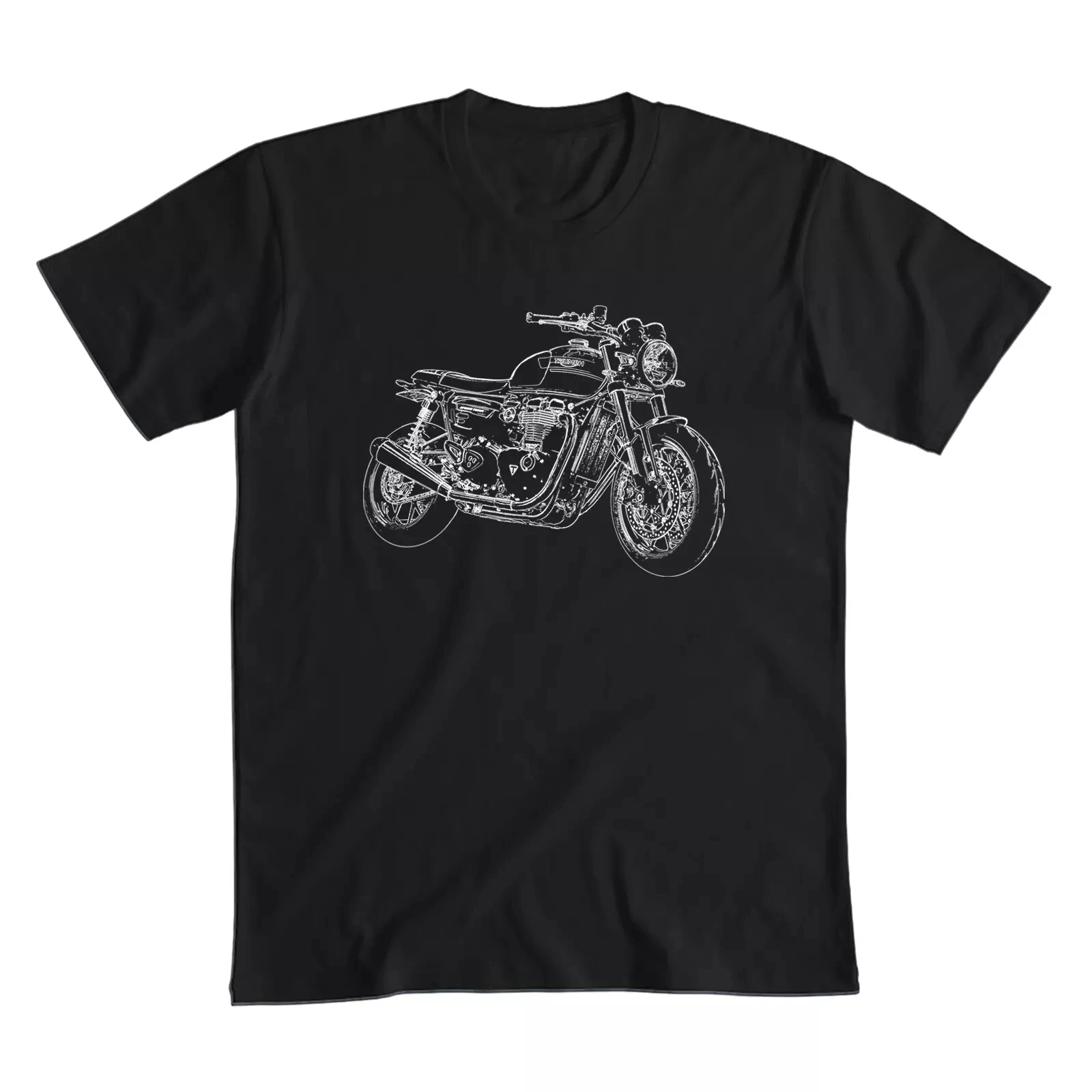 

2024 Men T Shirt Casual Speed Twin Classic Logo T-shirt Graphic Summer Short Sleeves 100% Cotton S-3XL Cool Tee