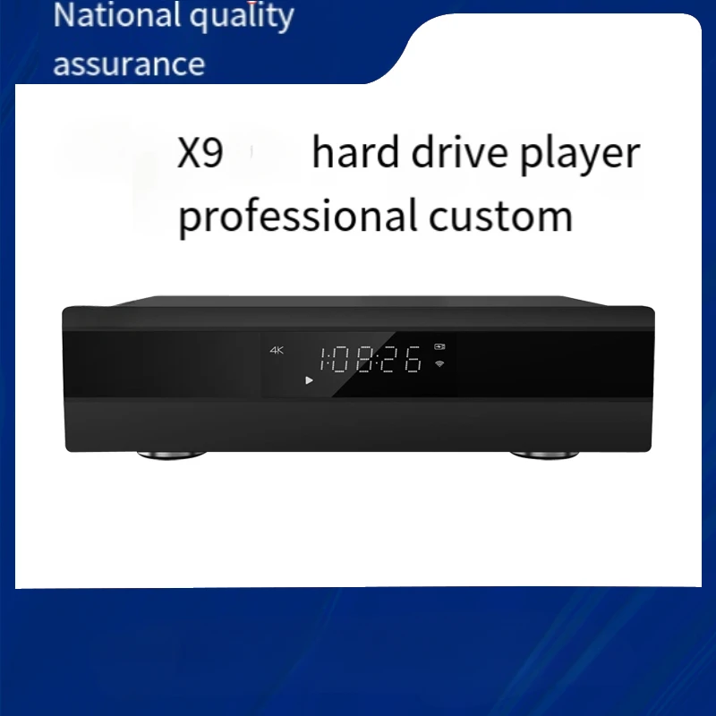 Customized X9 4K 60Hz HDR Dolby Atmos H.265 high definition 11.2CH hard disk player