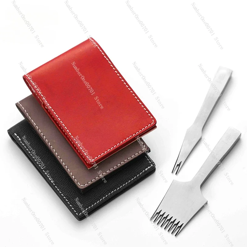 3.85 Oblique Flat Chop Liuling Chop Leather Handmade Leather Goods Cowhide Bag One Tooth Punching Tool