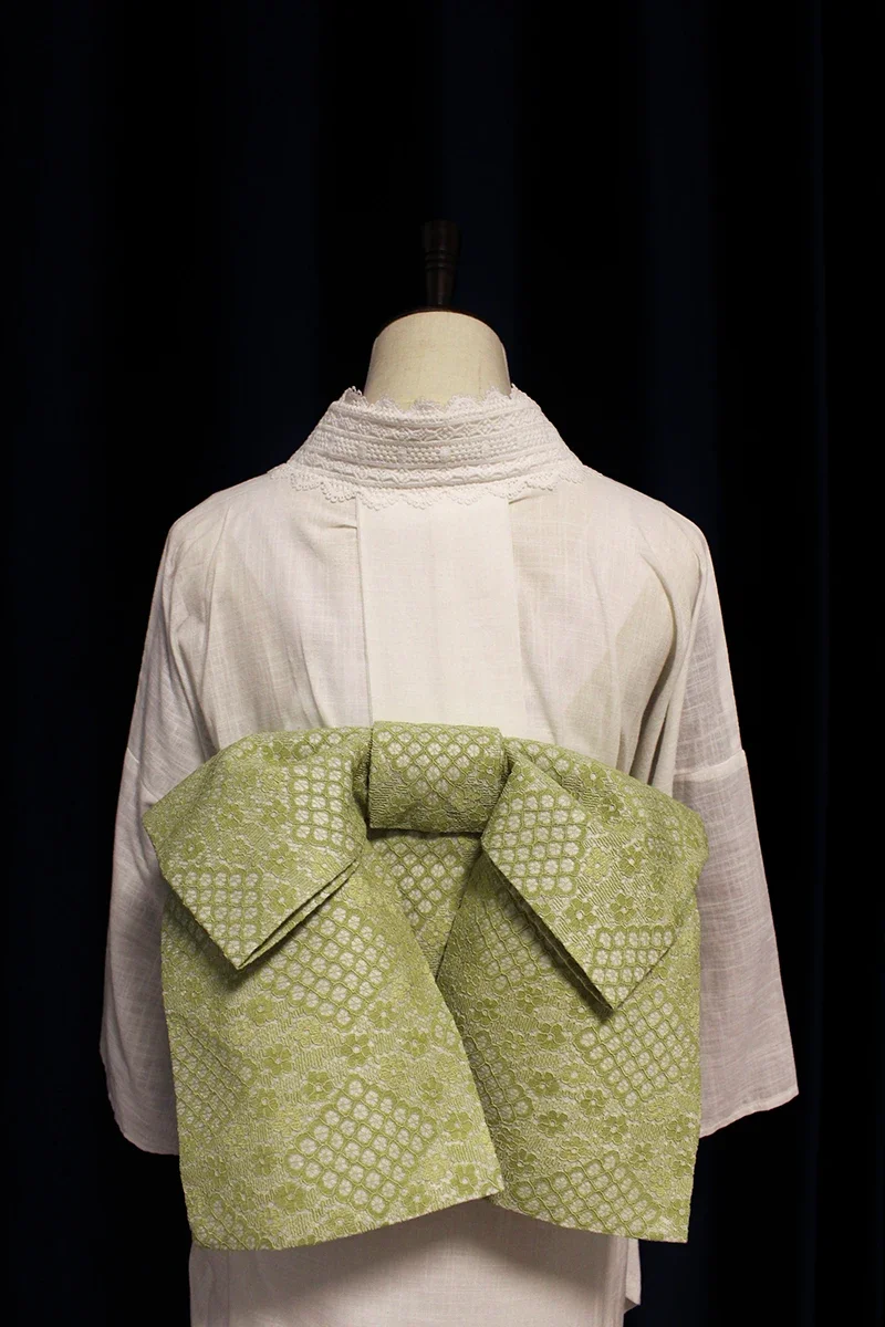 ผู้หญิงญี่ปุ่นแบบดั้งเดิมKimono Obiคุณภาพสูงลูกไม้โบว์โบว์Girdleคอสเพลย์สวมใส่Yukataอุปกรณ์เสริม
