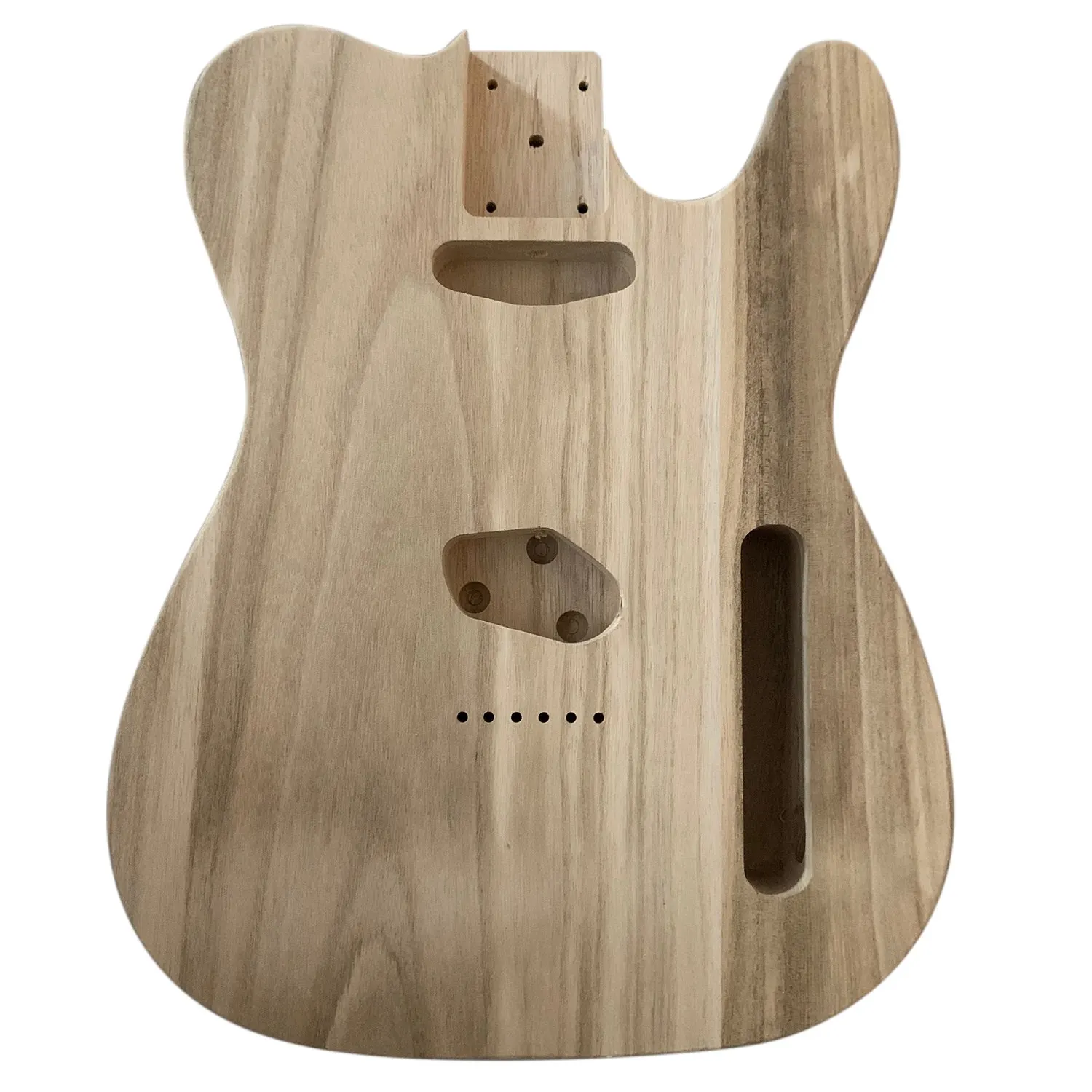 Gitarrenkorpus Ahornkappe DIY E-Gitarre Ersatzteile für unvollendete TL E-Gitarre