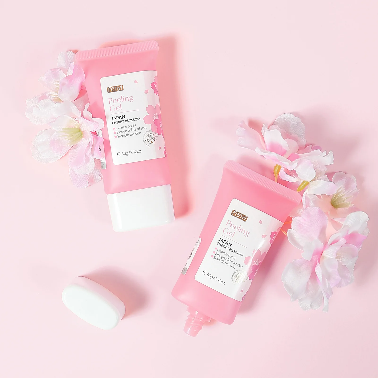 60g Gezicht Exfoliërende Gel Huidverzorging Whitening Moisturizer Reparatie Facial Scrub Cleanser Acne Mee-eter Behandeling Verwijderen Gezichtscrème