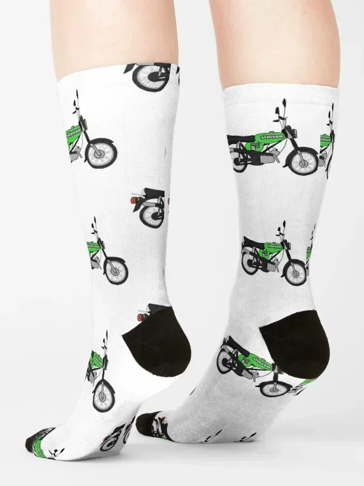 simson Socks christmas gifts winter thermal with print professional running Men's Socks Women's