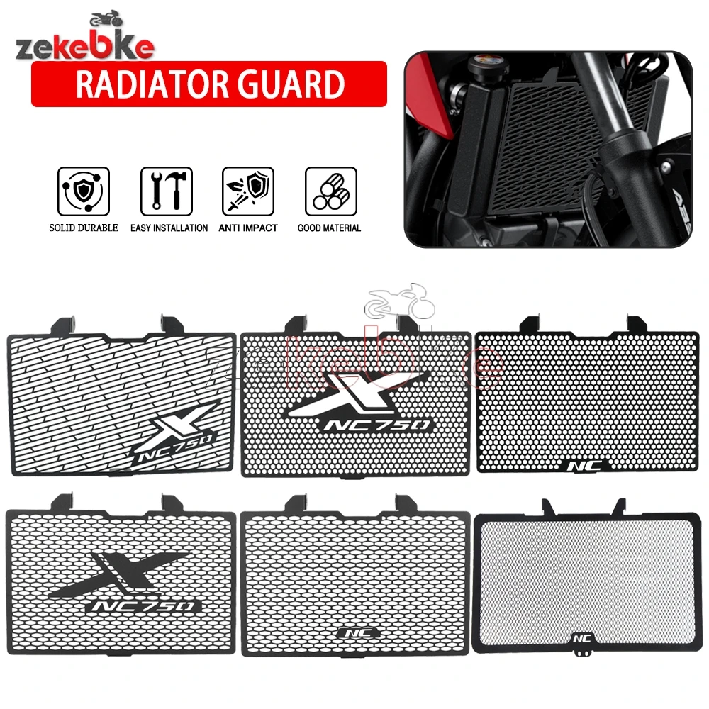 

2025 2026 Motorcycle Accessories CNC Radiator Grille Grill Guard Protector Cover For HONDA NC750X NC 750X 750 X NC750S 2013-2026