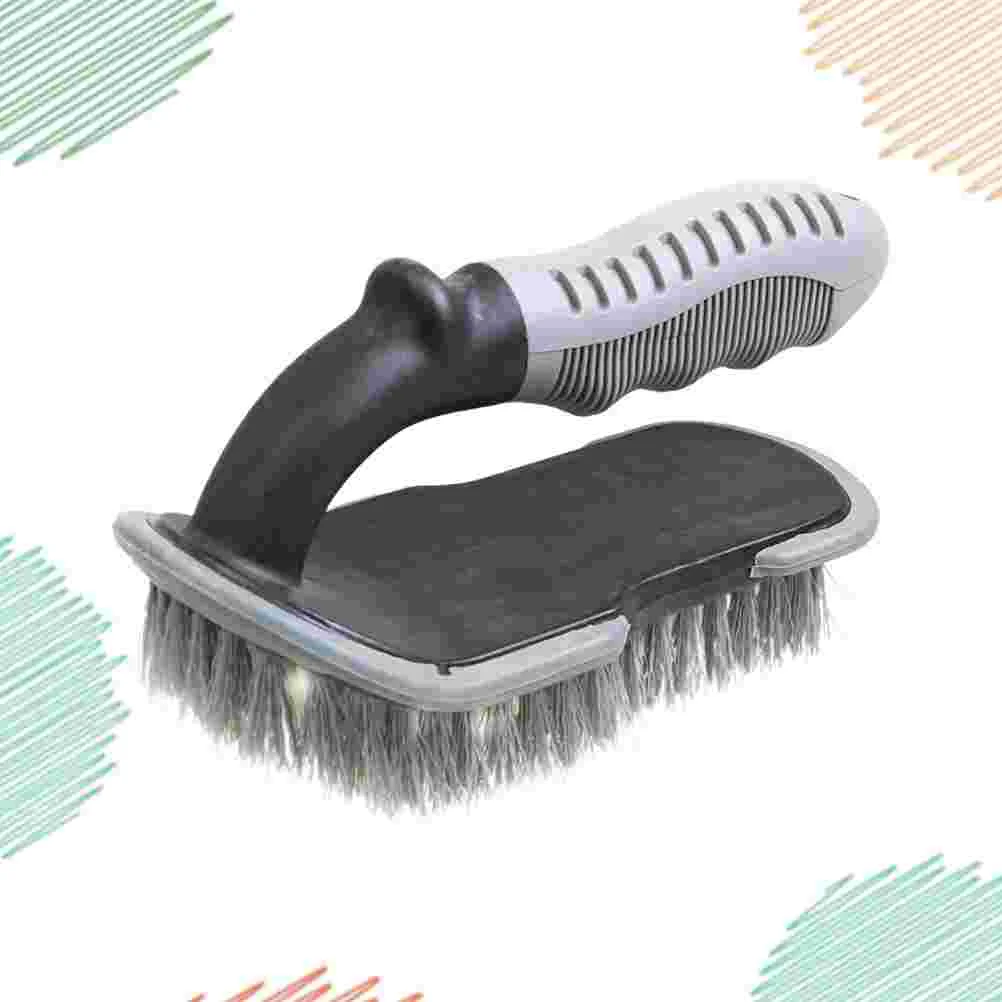 

1pc U-shape Car Brush Wheel Tire Cleaning Brush Household Floor Furniture Carpet Brush for Bike Auto Tire