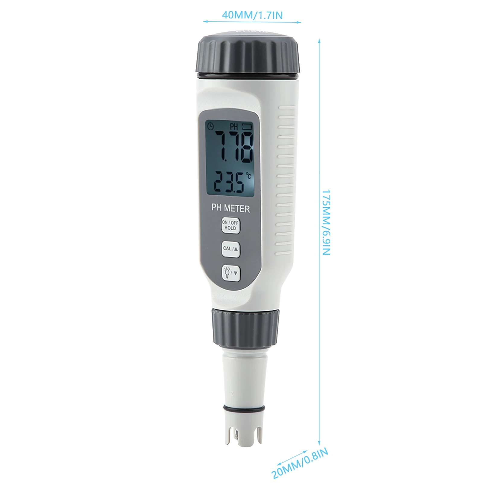 Acidometro SMART SENSOR misuratore professionale Tester portatile per la qualità dell\'acqua acidometro PH818 contatore dell\'acqua Tester per la