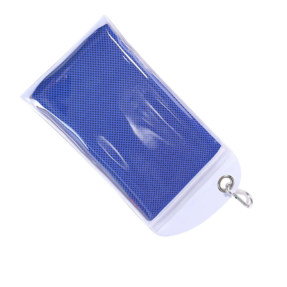 

Microfiber Cooling Towel Royal Blue Super Thin Absorbent Breathable Sports Cooling Towel for Running Gym Yoga Fitness