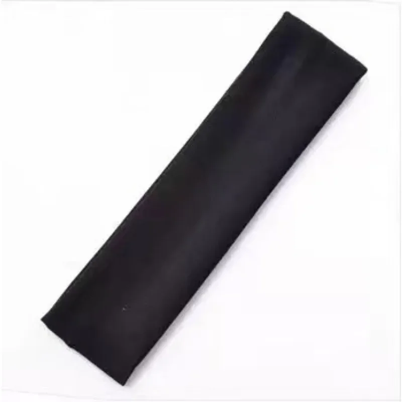 Solid Colour Elastic Sport Yoga Headbands Fashion Soft Elastic Polyester Sweatband Yoga Stretchy Headband for Women Man Girl