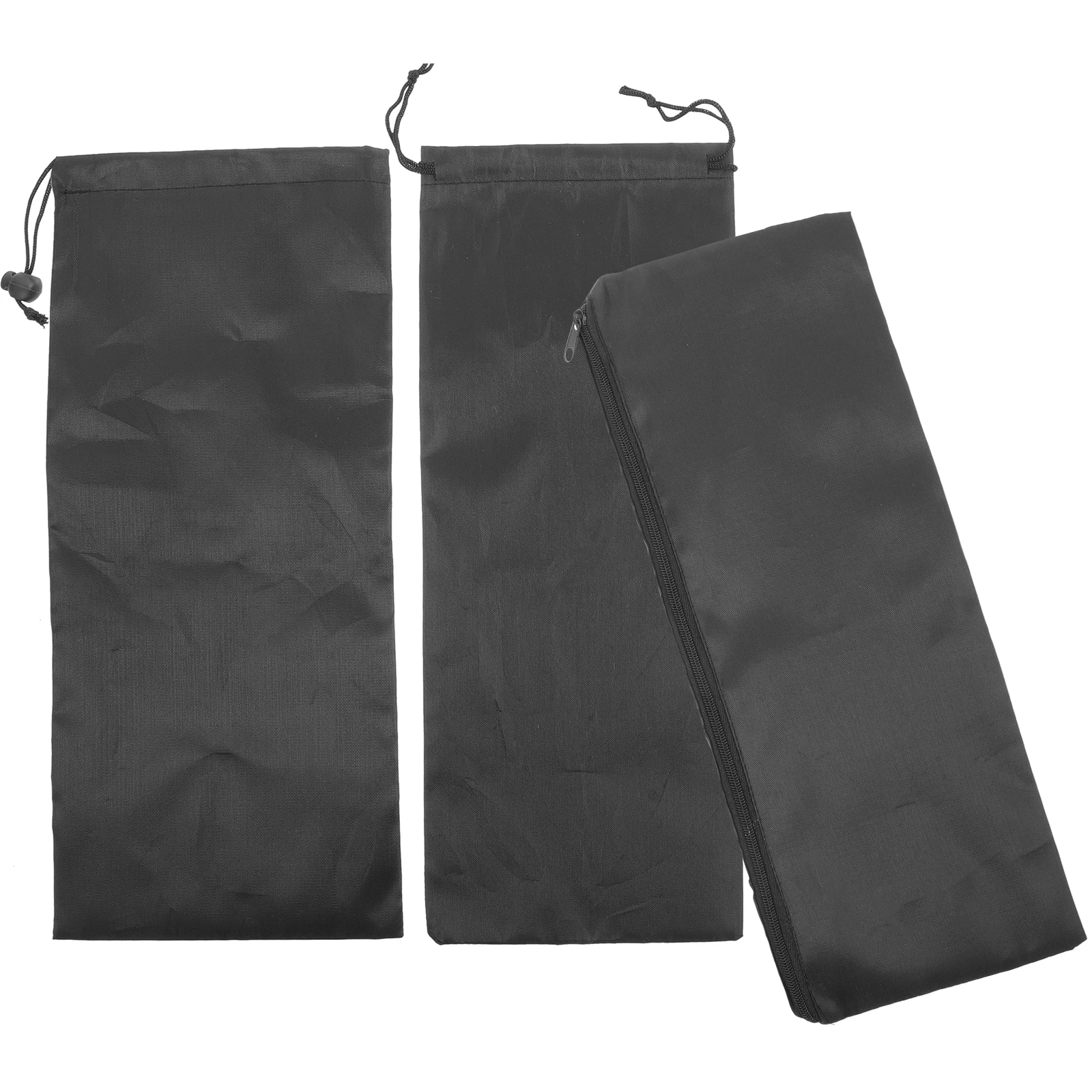 

3pcs Outdoor Waterproof Storage Bag Durable Tool Bbq Utensils Barbecue Cloth Container Grilling Travel High Strength Long Term