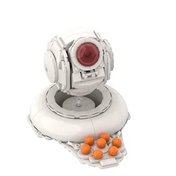 MOC Super Saiyan Attack Pod Building Block Model Japanese Anime Super Saiyan Battle Space Pod Bricks Assembled Toys Kids Gifts
