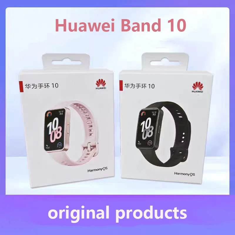 

2025 New Huawei Band 10 Smartwatch Original Compatible with iOS & Android Sleep Tracking Health Monitor 14 Days Battery Life