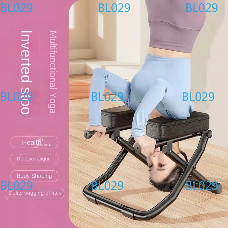 Free Installation Yoga Handstand Bench Handstand Machine Fitness Chair Home Handstand Auxiliary Fitness Trainer