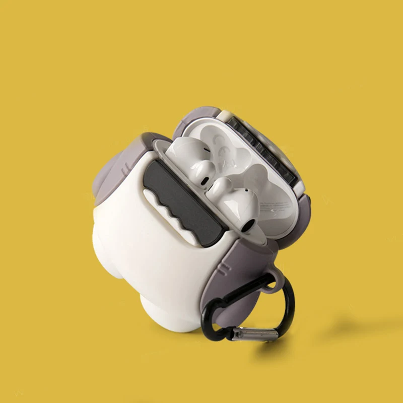 Nette Silikon Shell Für OPPO Enco Air Fall Für OPPO EncoAir2 Drahtlose Bluetooth Kopfhörer Weiche Fall Lade Box Schutzhülle