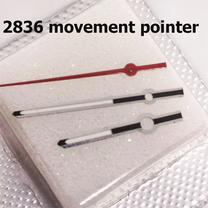 Watch Accessory Hands Are Suitable For Commander Watch Hands 2836 Movement Hour Minute Second With Luminous Three Needle Pointer