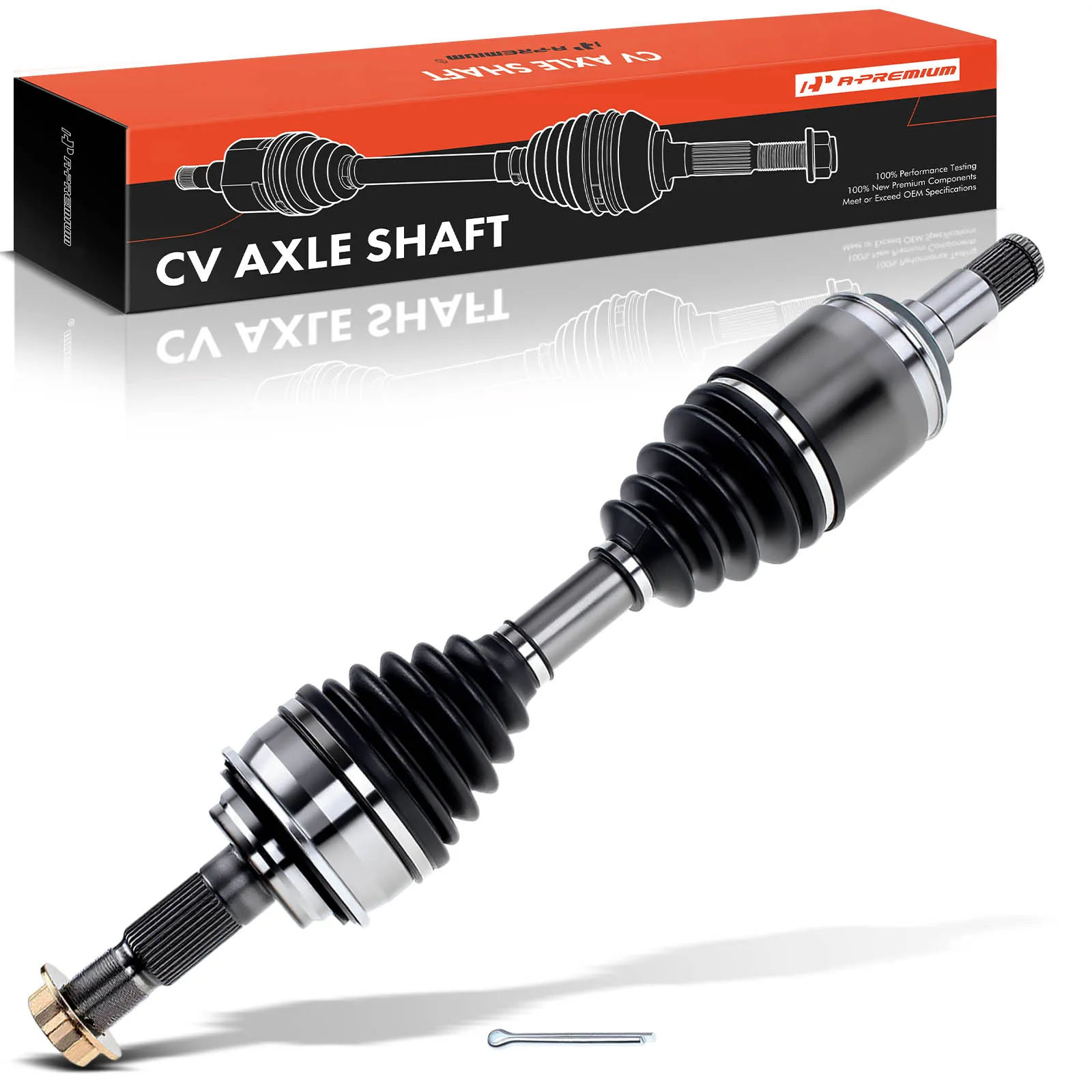 A-Premium Front CV Axle Assembly for Toyota Land Cruiser 2013-2021 Lexus LX570 2013-2021