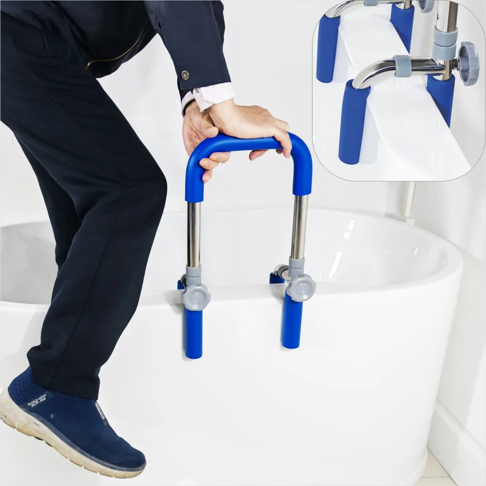 

304 Stainless Steel Bath Tub Grab Bar Non-Slip Bathroom Safety Handle Barrier-Free Support for Showering And Bathing