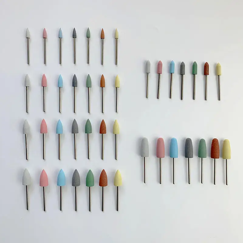 Ceramic Nail Drill Bit Cone Milling Cutters for Manicure Rotate Burr Electric Pedicure Files Gel Polish Remover Tool Accessories