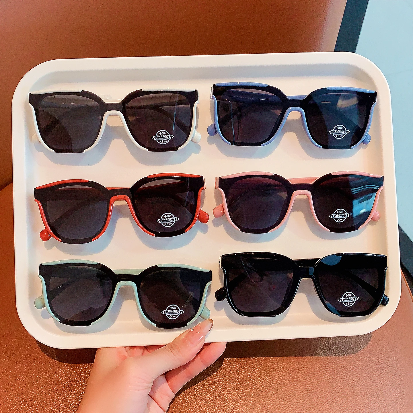 Heiß! Polarisierte Sonnenbrillen für Kinder, UV-Schutz-Sonnenbrillen, koreanische Mode-Sonnenbrillen für Kleinkinder, Babys, Jungen, Mädchen, Outdoor, 2026, Geschenk – Detail 4
