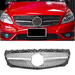 Front Grille For Mercedes-Benz B Class W246 B180 B200 B250 B220 2012 2013 2014 Front Bumper Racing Grill Tuning Accessories