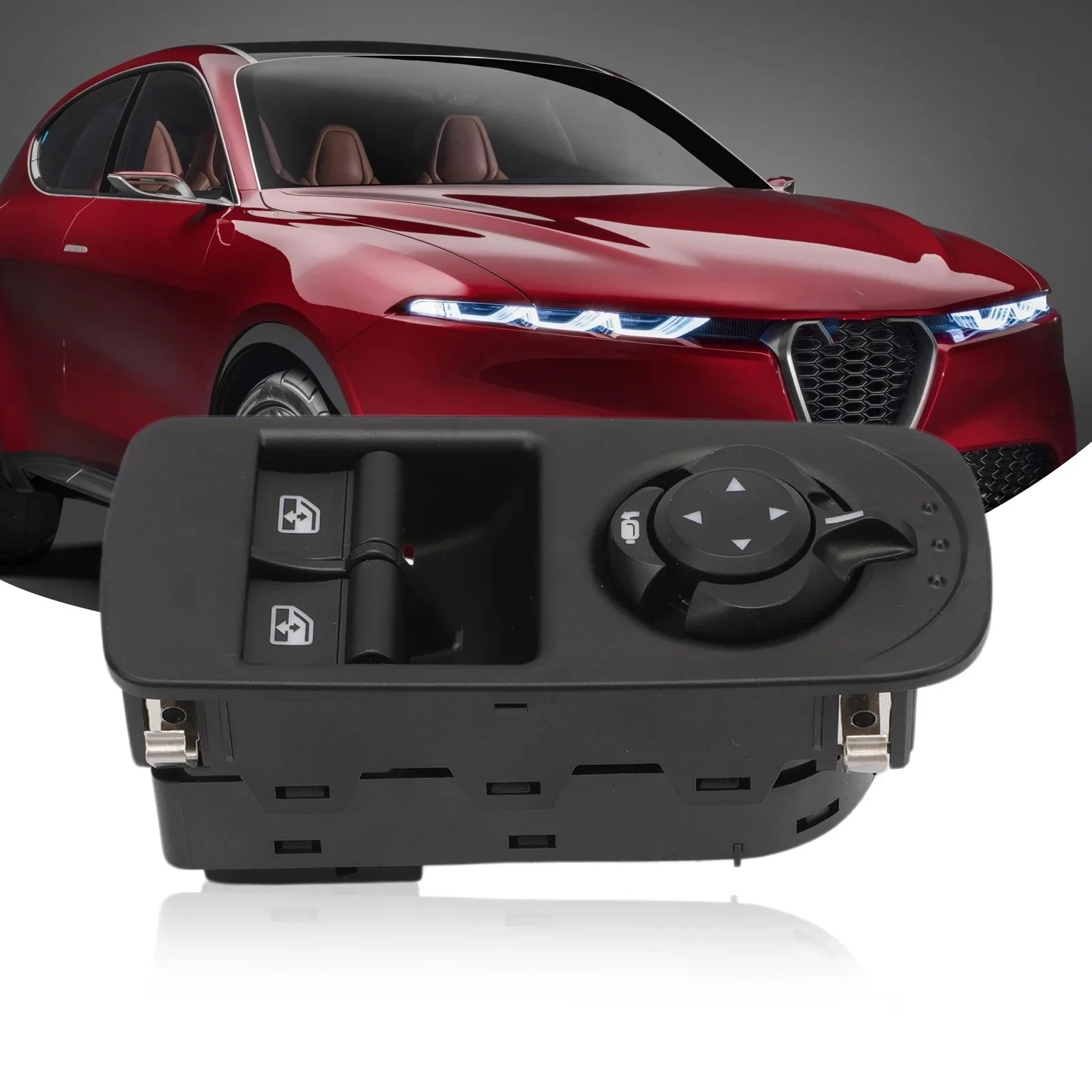 

Переключатель Стеклоподъемника 156085170 для драйвера Mito, левый передний левый переключатель для Alfa Romeo Mito 2008 2009 2010-2021