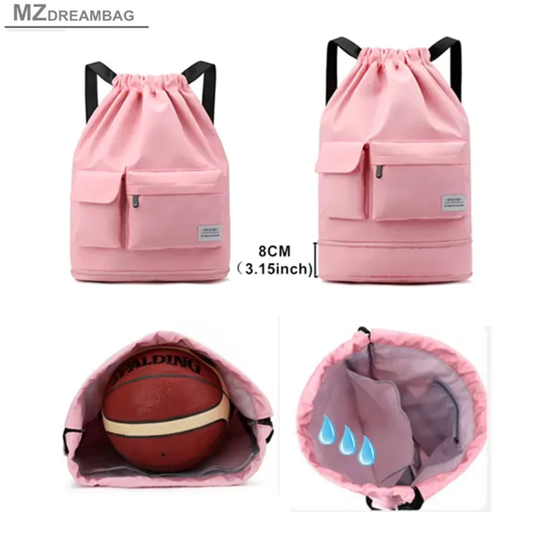 

Спортивный рюкзак для плавания, сухая и влажная сумка на плечо Bolsas, водонепроницаемая сумка для бассейна, пляжный купальник, посылка, женская сумка для фитнеса, женская спортивная сумка