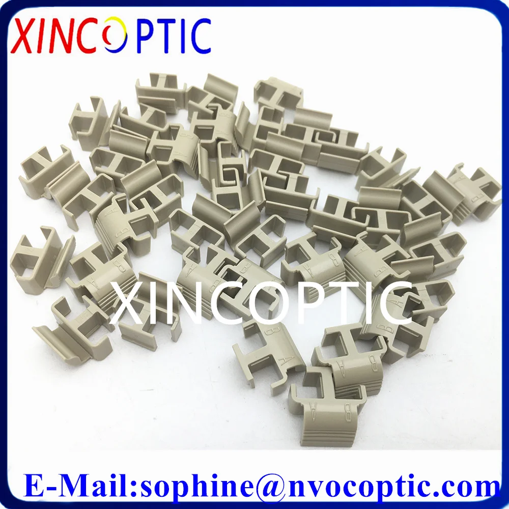 1000Pcs Plastic Loose Parts Which Joins LC/SC UPC MM Multimode Duplex Fiber Optic Connector Patch Cord