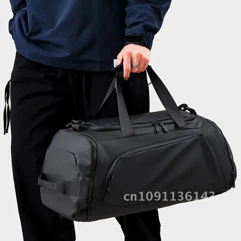 1 Piece Large Fashionable Fitness Bag, Dry and Shoe Wet Travel Separate Compartment Large Handbag, Independent Capacity