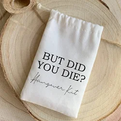 25pcs But Did You Die Hangover Kit | Bachelorette Party | Wedding Thank You Favours | Hen Party Favours | Bachelorette Kit | Mor