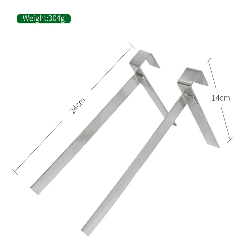 1 Pair Beehive Frame Holder Bee Hive Perch Side Mount Tool Beehive Frame Support Bracket Rack Bee Box Shelf Beekeeping Tools