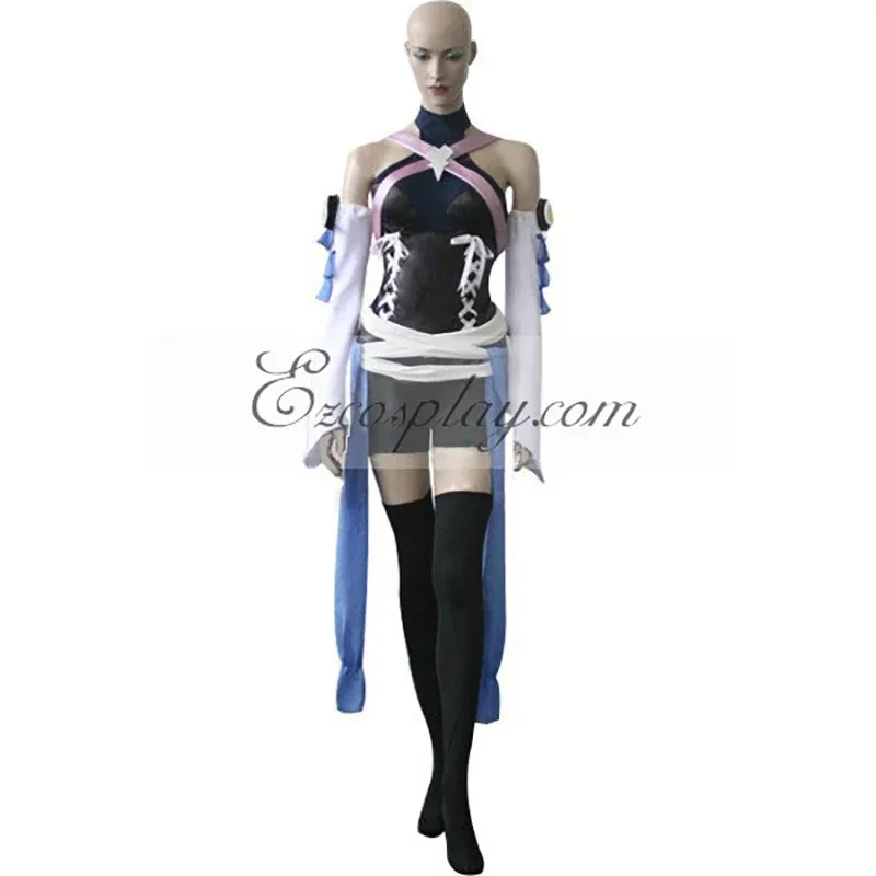 Game Kingdom Hearts Birth By Sleep Aqua Cosplay Costume Battle Uniform Halloween Christmas Carnival Party Suit