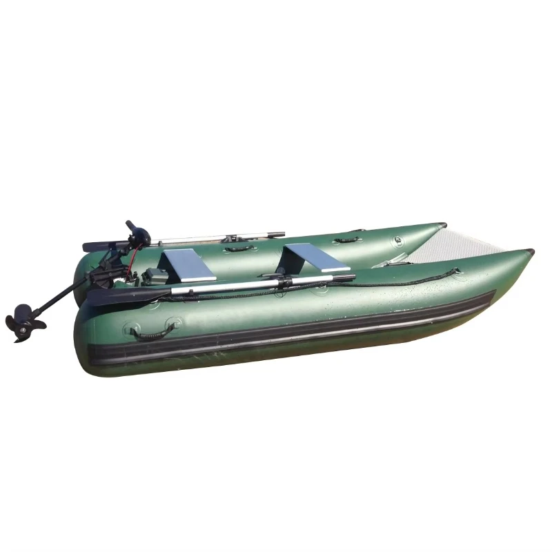 

3.3m 4-person inflatable fishing boat power high-speed catamaran sailing yacht