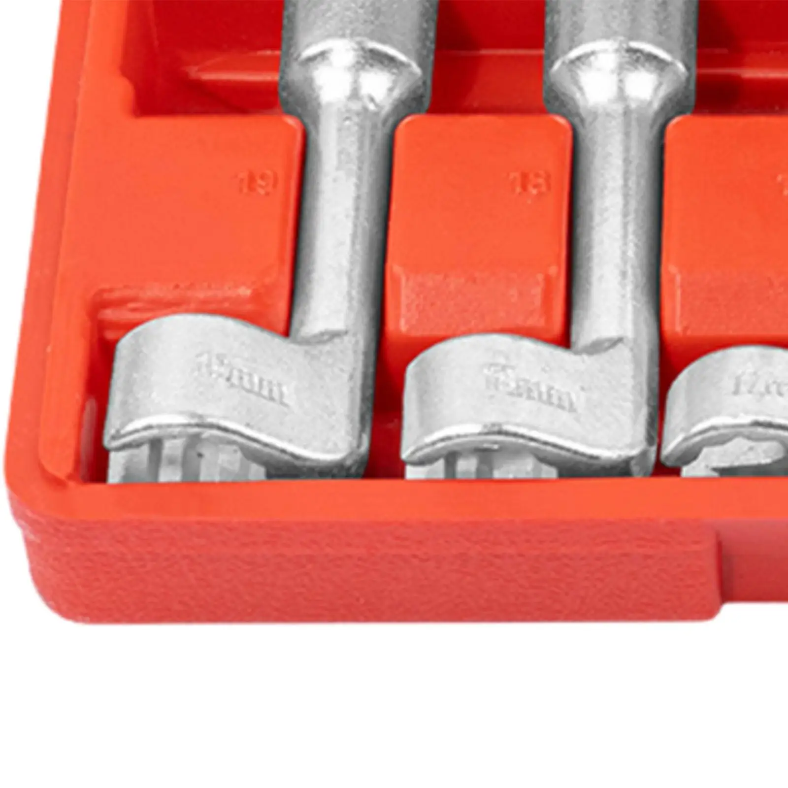 L Type Diesel Line Socket Wrench 12 to 19mm Open Ended Ring Steel Tool for Fuel Injector Connections