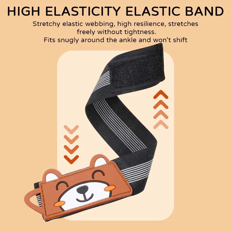 1 Pair Elastic Outdoor Tightening Band Riding Leg Belt Cycling Gaiters Strap Pant Fixing Band Adjustable Boot Suspenders