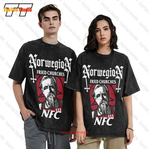 Nfc Norwegian Fried Churches Oversized T-Shirt OFR2