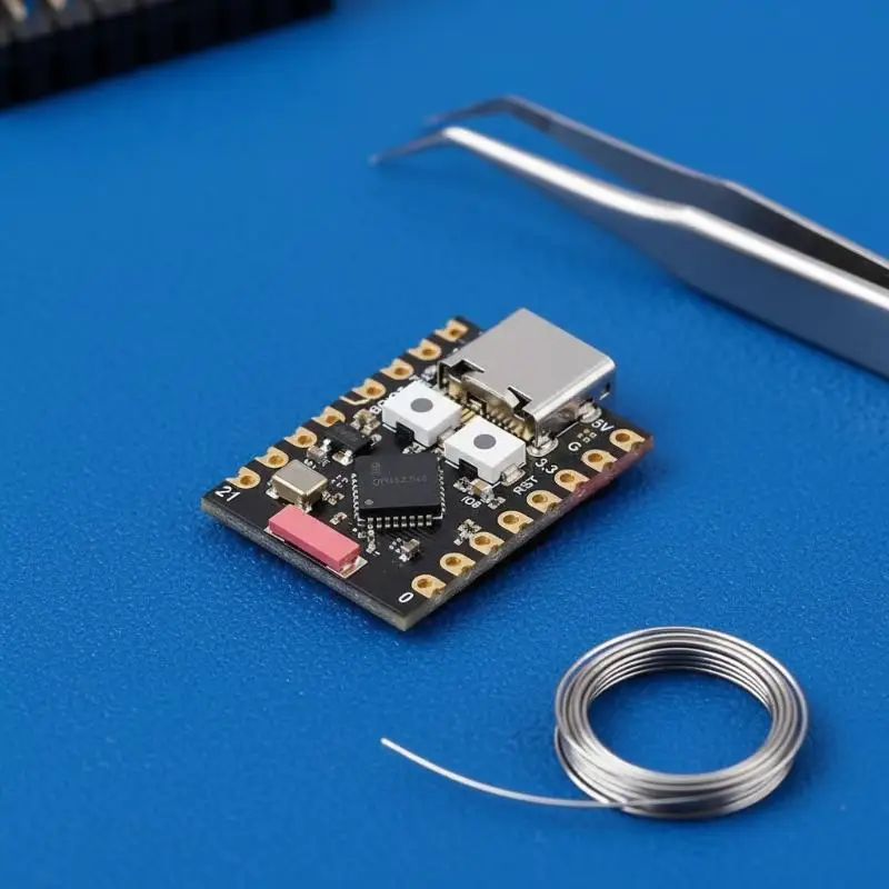 ESP32 C3 Mini Development Board 32Bit Single Core WiFi BT Module 16Pin Type C for Industrial Sensor Connection Testing