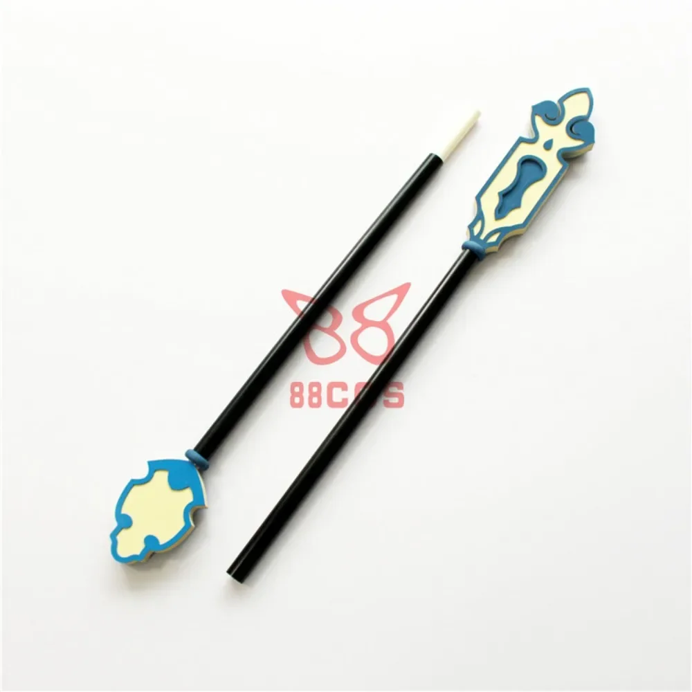Tales of Zestiria The Mikleo Staff Cosplay Prop Seraphim Water Staff Replica for Anime Convention