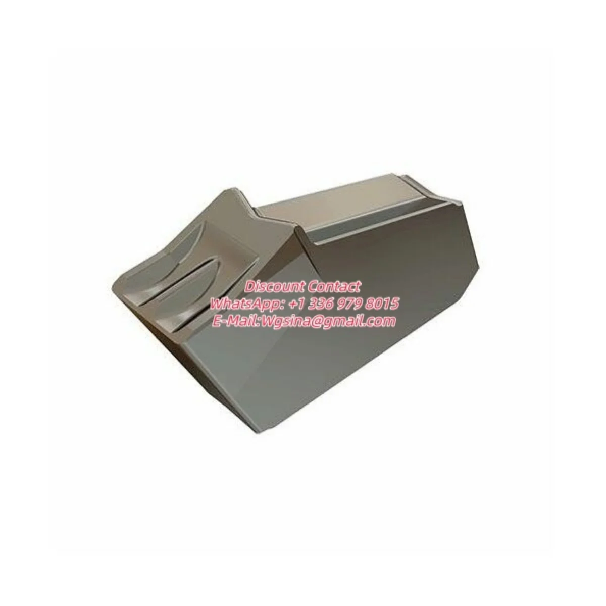 

GNF2W IC354 Carbide Groove Insert - Face/Shoulder Machining, High Efficiency