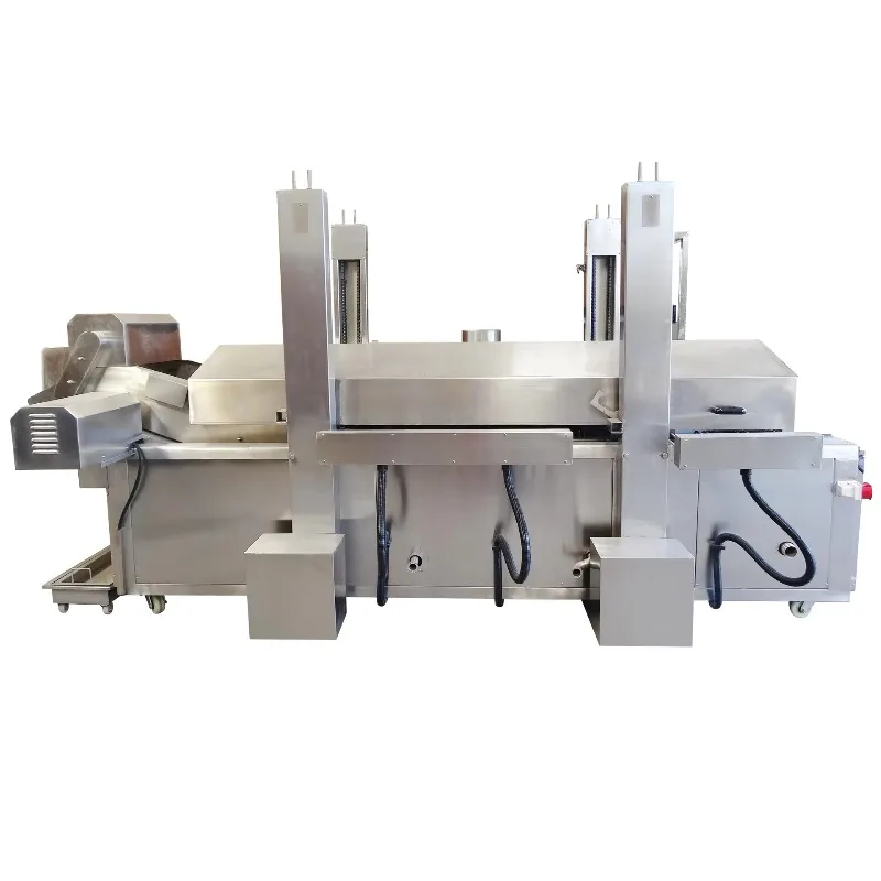 Máquina para freír pollo y palomitas de maíz comercial personalizada, Halal eléctrico de acero inoxidable de nueva condición para uso escolar y congelado