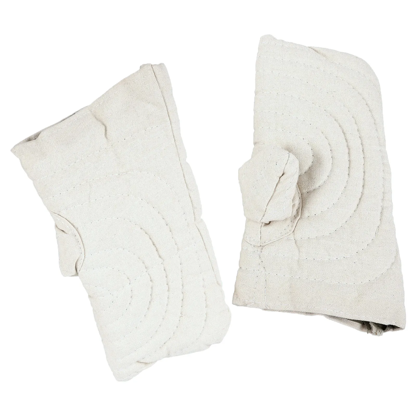 1 Pair Heat Resistant Kiln Gloves High Temperature Anti Scalding Mittens Comfortable Protective Gloves for Men Women