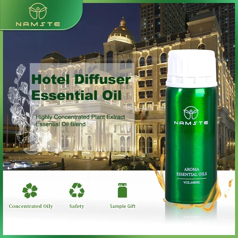 NAMSTE  Hotel Electric Scent Diffuser Oil 100ML Home Aromatherapy Device Essential Oils High Concentration Of Plant Extracts