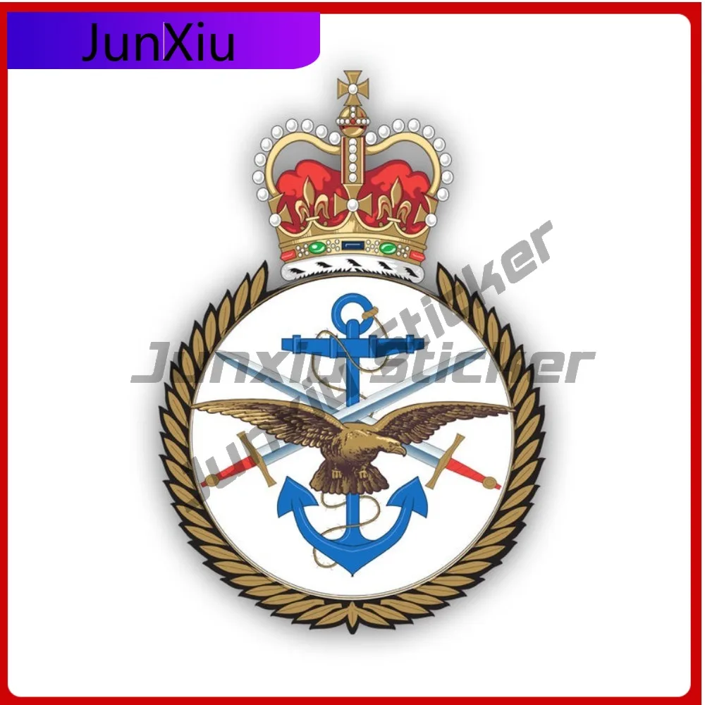 

British Armed Forces Ministry Of Defence Badge Sticker Uv Protected Decals Uv Protected Insignia Crown Her Majestys United Ki