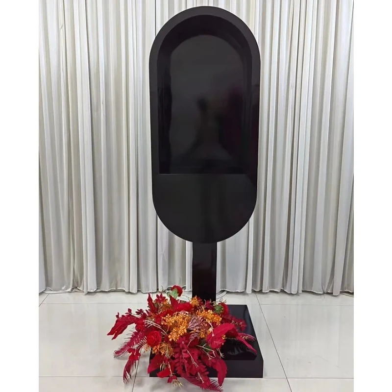 

Phone booth Stage background Hot outdoor party Wedding decoration Audio message stand
