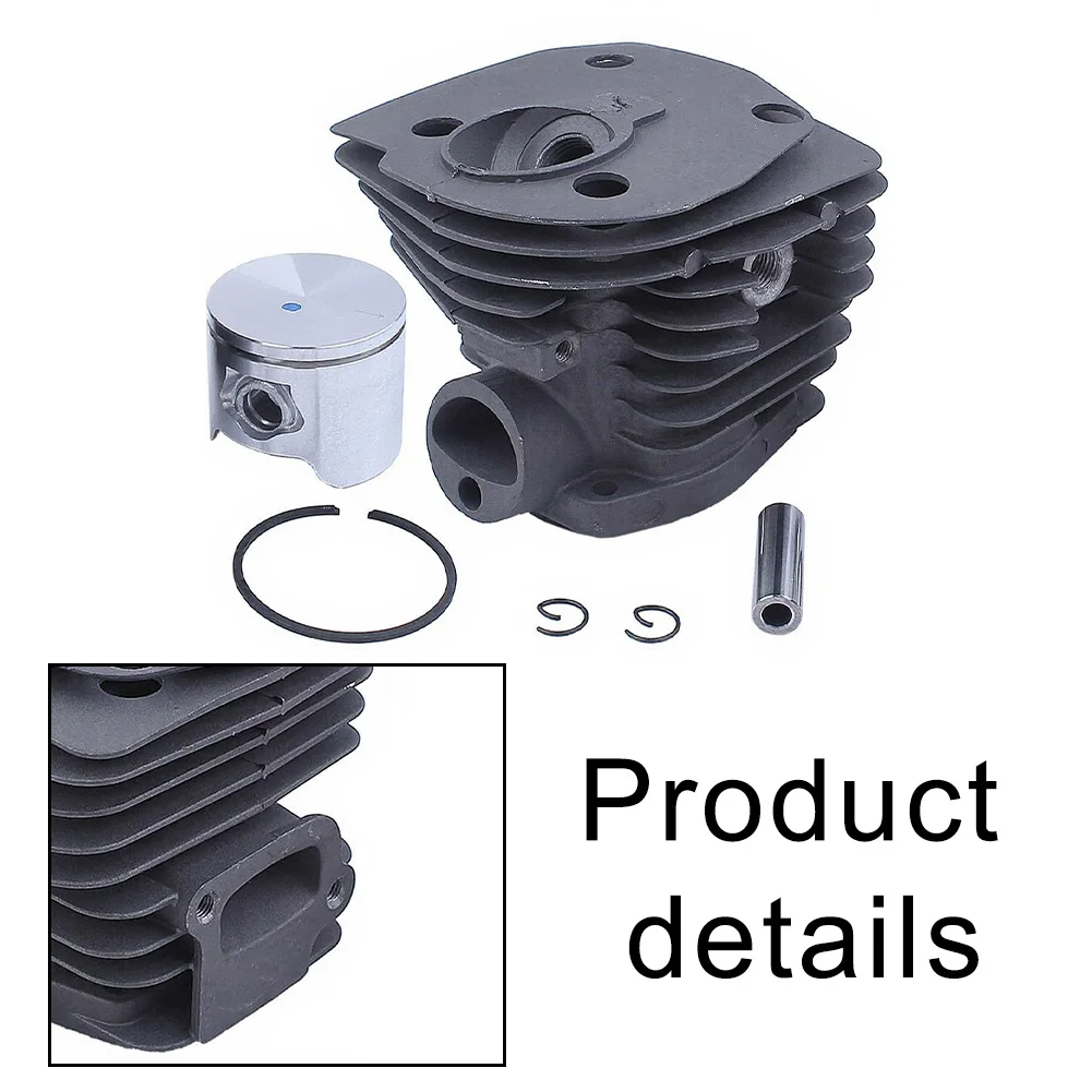 45mm Cylinder Piston for 353 351 350 346XP 340 Chainsaw with Precision Machined Components for Smooth Operation